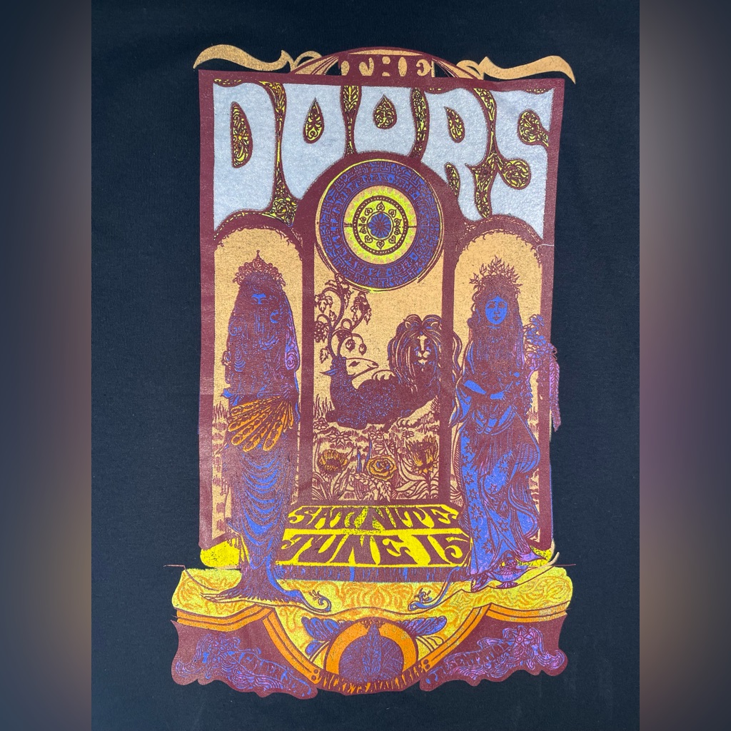 The Doors Concert Tee Mens Small The Doors Concert Tee Mens Small